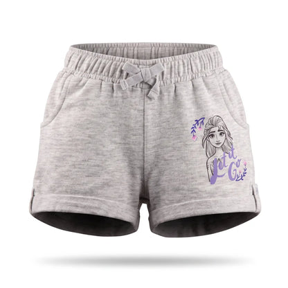 Disney Frozen Die Eiskönigin Elsa Kinder Shorts Mädchen 92-98 Blau Grau - WS-Trend.de