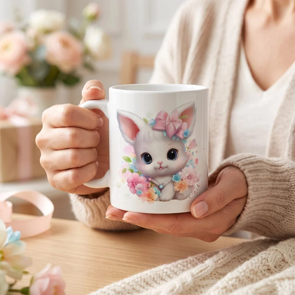 Tasse WS-Trend Süßer Hase Häschen Kaffeetasse Teetasse - WS-Trend.de