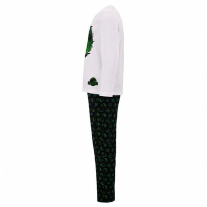 Jurassic World T-Rex Jungen Kinder Pyjama Schlafanzug 100% Baumwolle Gr. 104-116 - WS-Trend.de