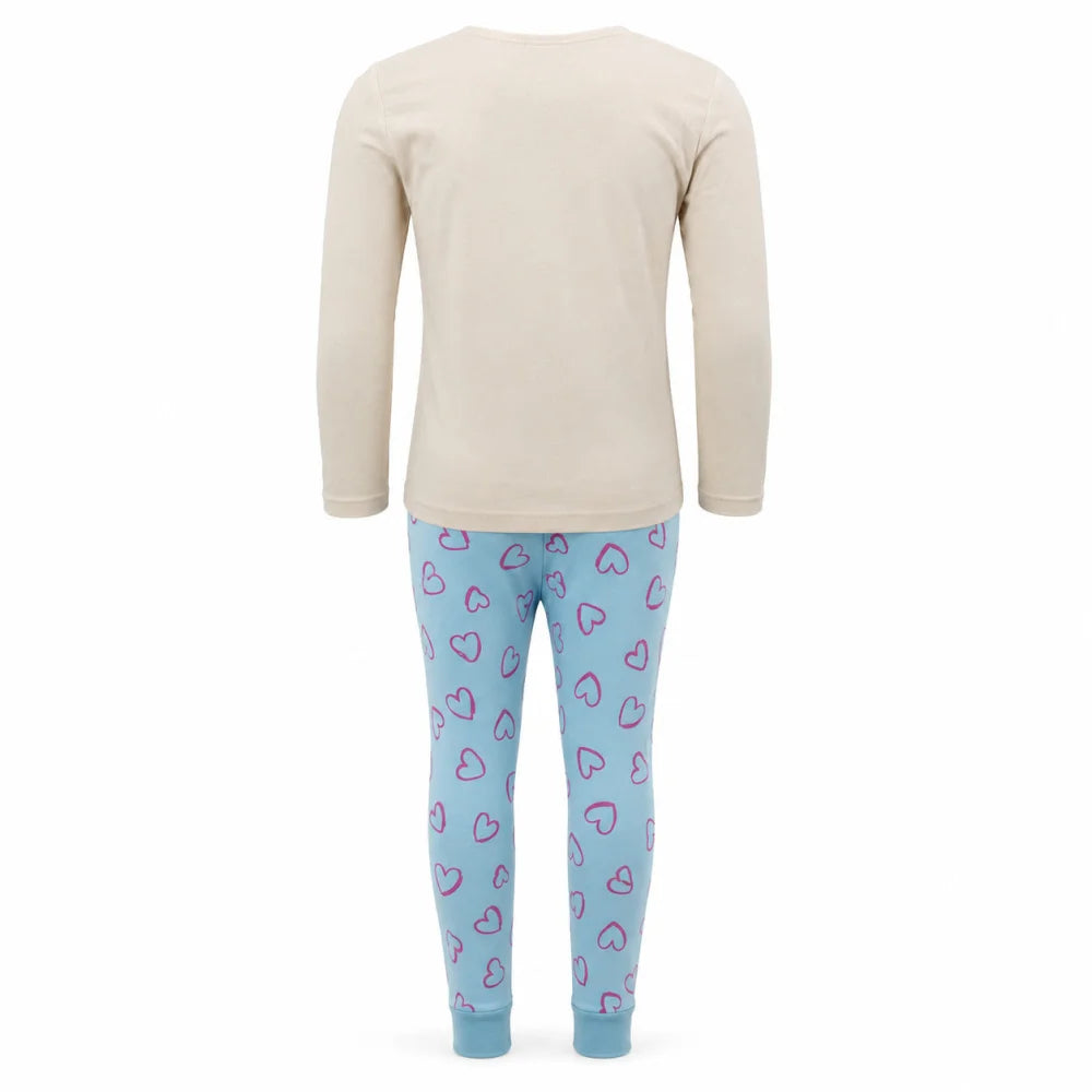 Peppa Wutz Pig Kinder Mädchen Schlafanzug Pyjama Gr. 116 - WS-Trend.de