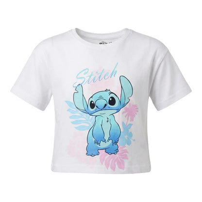 Disney Stitch Kinder Mädchen T-Shirt Kurzarm Shirt Gr. 98 bis 128 Baumwolle - WS-Trend.de