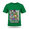 Minecraft Gamer Creeper Kinder T-Shirt Kurzarm Shirt Gr. 116-146 100% Baumwolle
