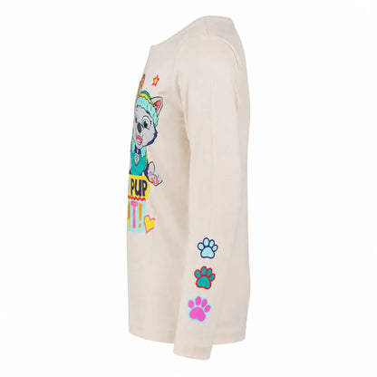 Print-Shirt PAW PATROL Skye Everest Kinder Mädchen Langarmshirt Shirt - WS-Trend.de