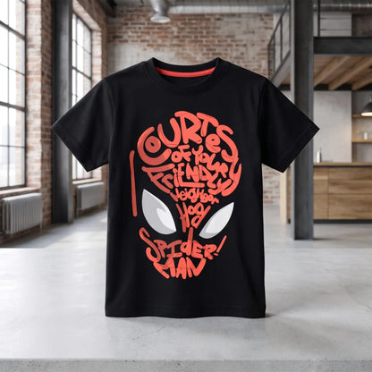 Marvel Spiderman T-Shirt Kurzarm Kinder Jungen Shirt 92-104 100% Baumwolle - WS-Trend.de