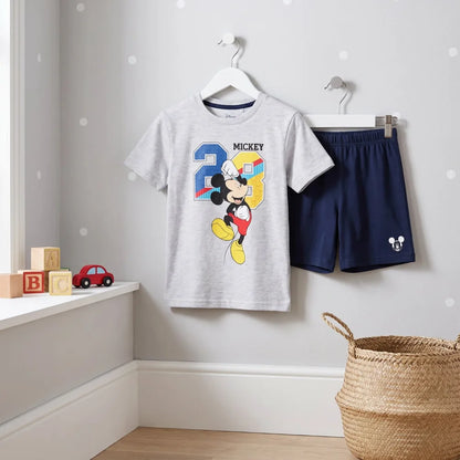 Disney Mickey Maus Kinder Jugend Schlafanzug Pyjama Nachtwäsche 98-128 - WS-Trend.de