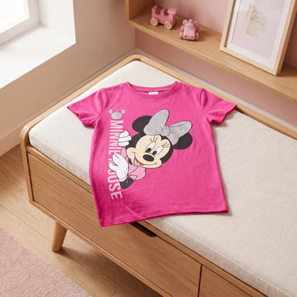 Disney Minnie Maus Mädchen Kinder kurzarm Shirt Gr 110-116 - WS-Trend.de