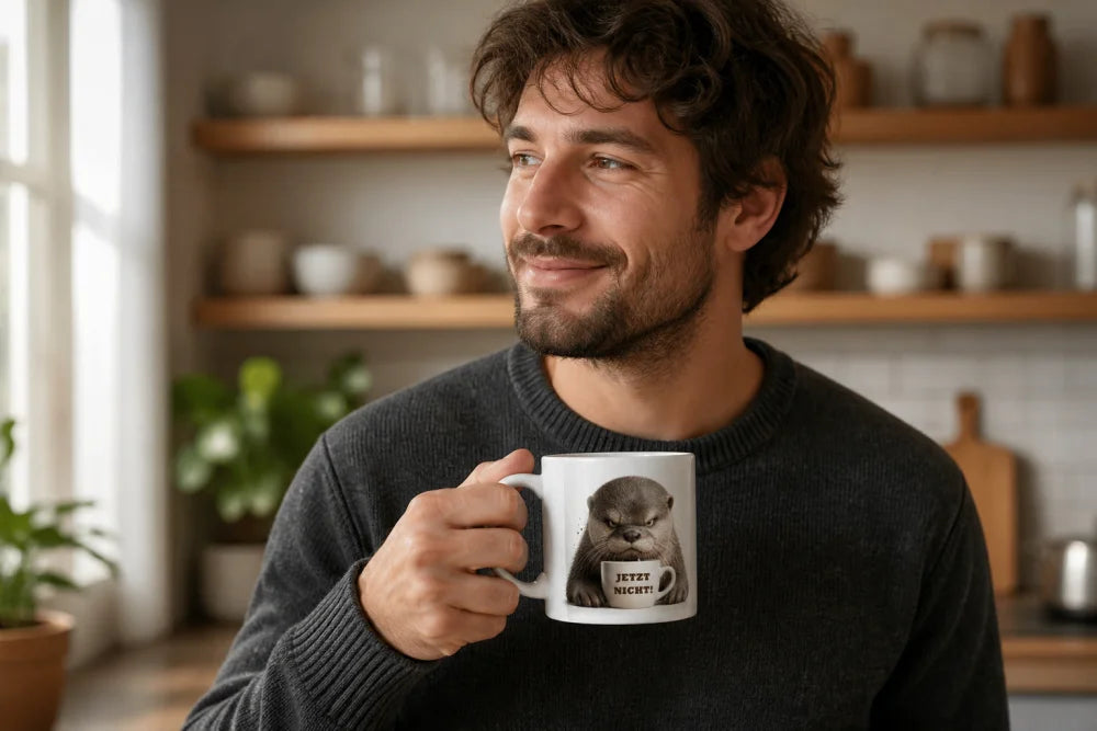 Lustige Tiertasse mit Spruch 325 ml – 15 Tiermotive Geschenkidee Büro - WS-Trend.de