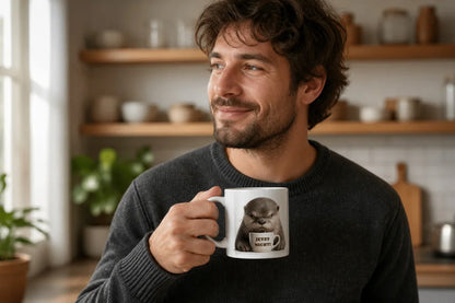 Lustige Tiertasse mit Spruch 325 ml – 15 Tiermotive Geschenkidee Büro - WS-Trend.de