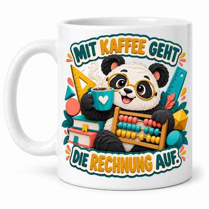 Lehrer Tasse Keramik 330 ml Geschenk Lehrerin Unterricht Spruch Kaffee