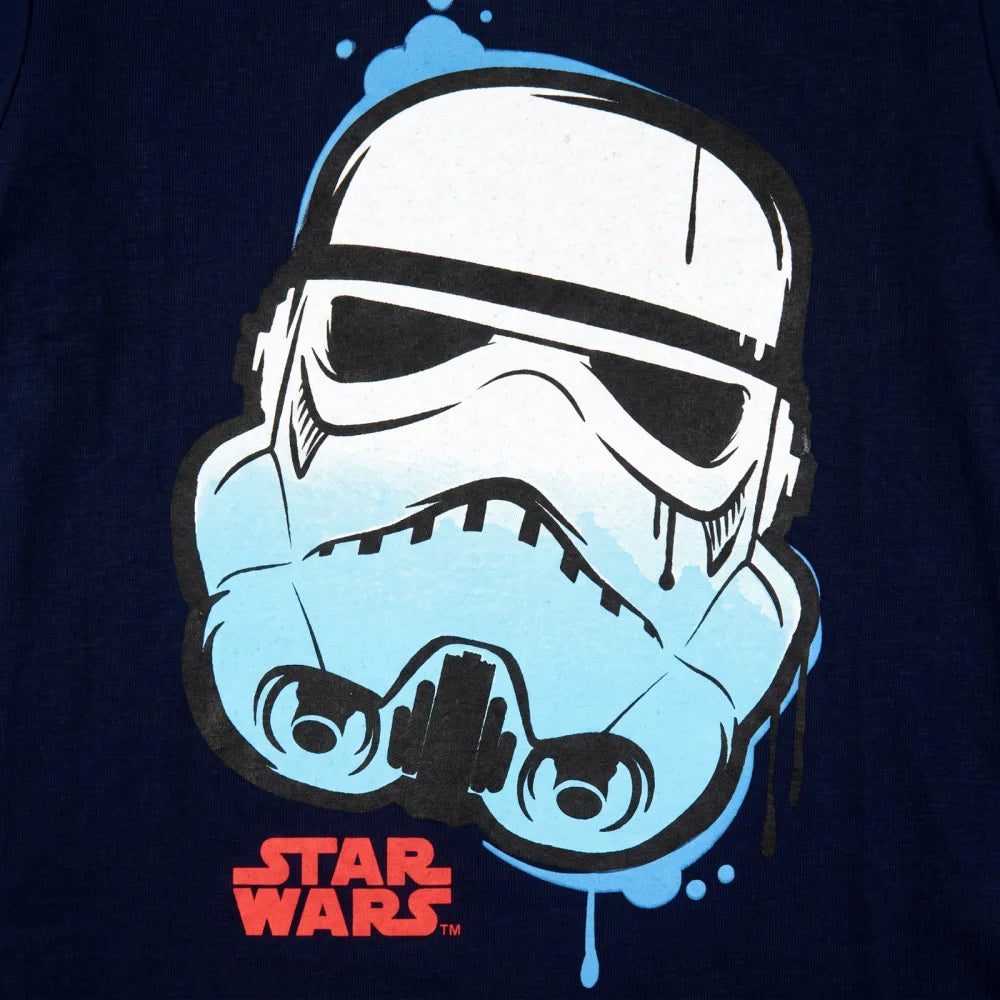 Print-Shirt Disney Star Wars Storm Trooper Kinder Jungen langarm Shirt Gr. 110-140 - WS-Trend.de