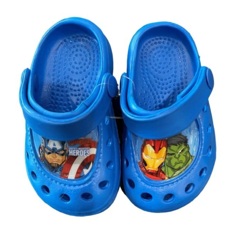 Marvel Avengers Kinder Jungen Clogs Badeschuhe Gr. 22-33 Blau - WS-Trend.de