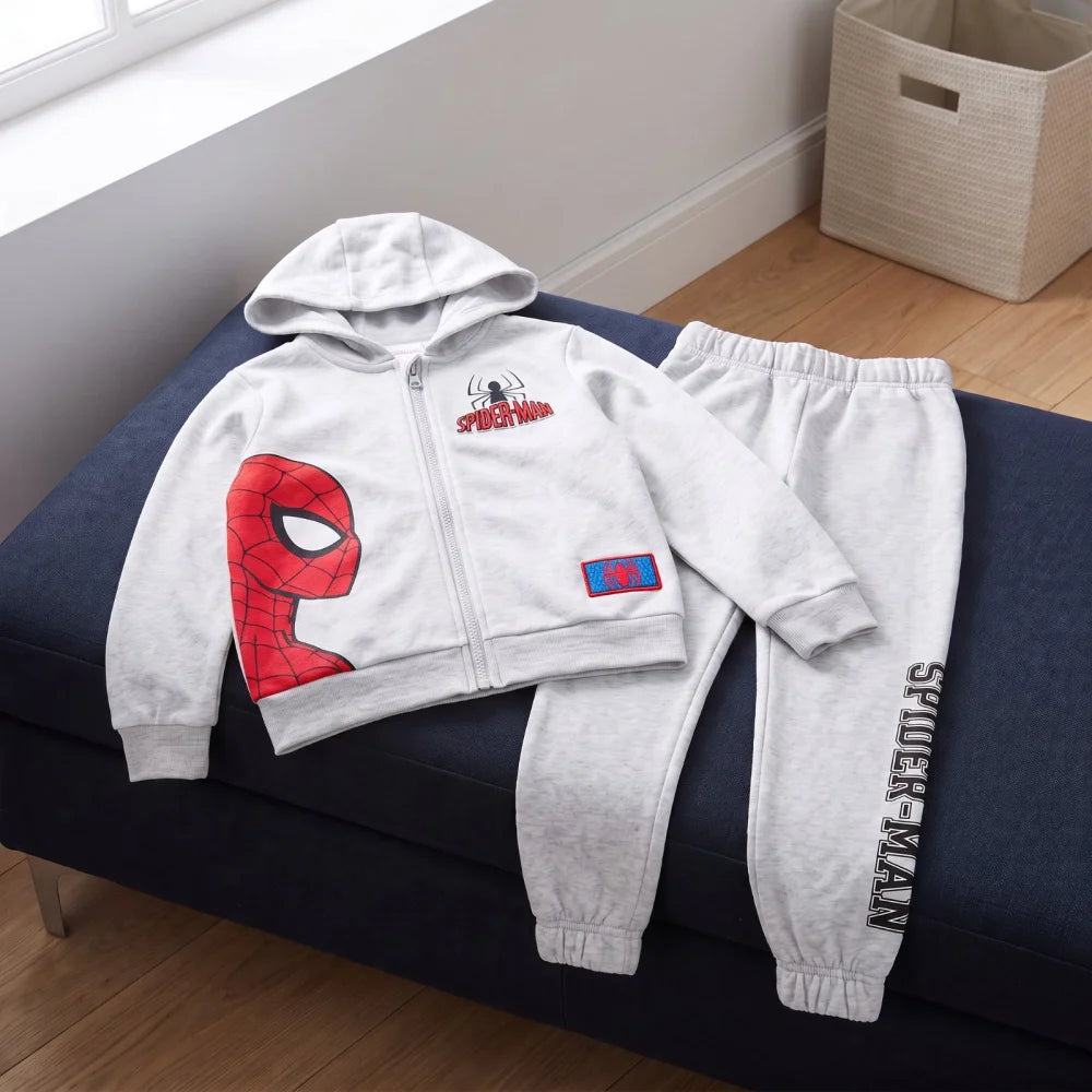 Marvel Spiderman Jogginganzug Sporthose Hose Jacke Gr. 98-128 - WS-Trend.de