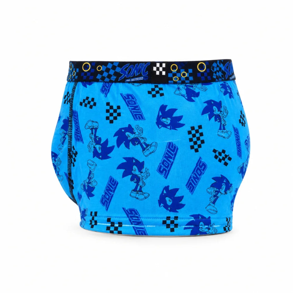 Sonic the Hedgehog Jungen Boxershorts Unterhose 2er Pack Gr. 98-128 - WS-Trend.de