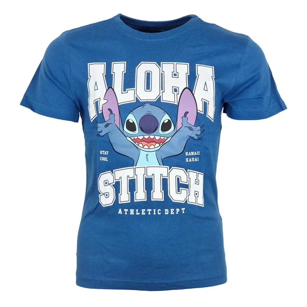 Disney Lilo und Stitch Kinder Jungen Schlafanzug Pyjama Shirt Hose Gr. 98 -128 - WS-Trend.de
