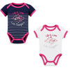 Strampler Lee Cooper Lee Cooper 2-er Set Baby Kleinkind kurzarm Body Einteiler Gr. 56 - 92