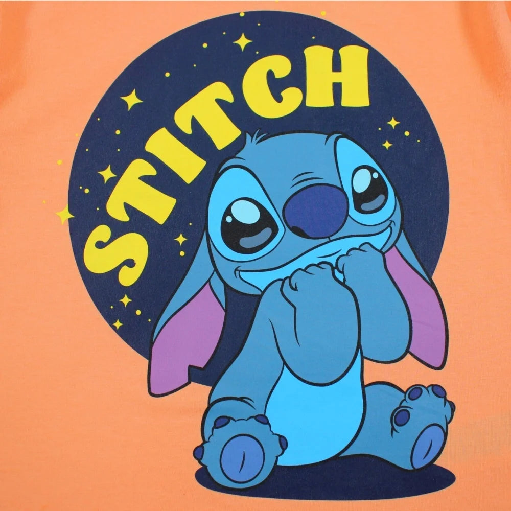 Disney Stitch Kinder Jungen T-Shirt Kurzarm Shirt Gr. 98 bis 128 Baumwolle - WS-Trend.de
