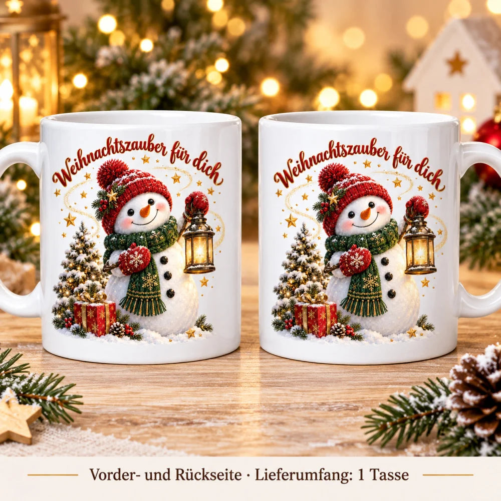 WS-Trend Weihnachtsmagie Weihnachtstasse 330 ml als Geschenk im Advent - WS-Trend.de