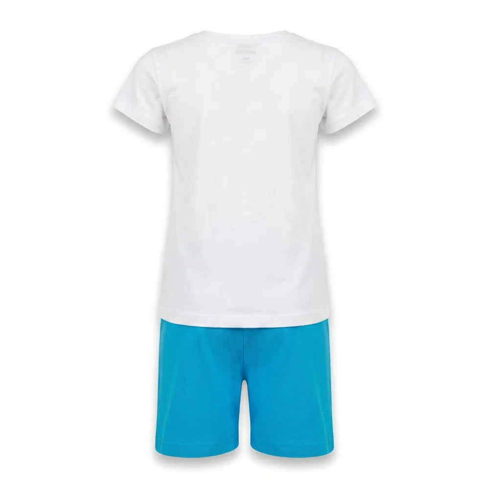 Paw Patrol Welpen Kinder kurzarm Schlafanzug Pyjama 98 -128 Baumwolle - WS-Trend.de