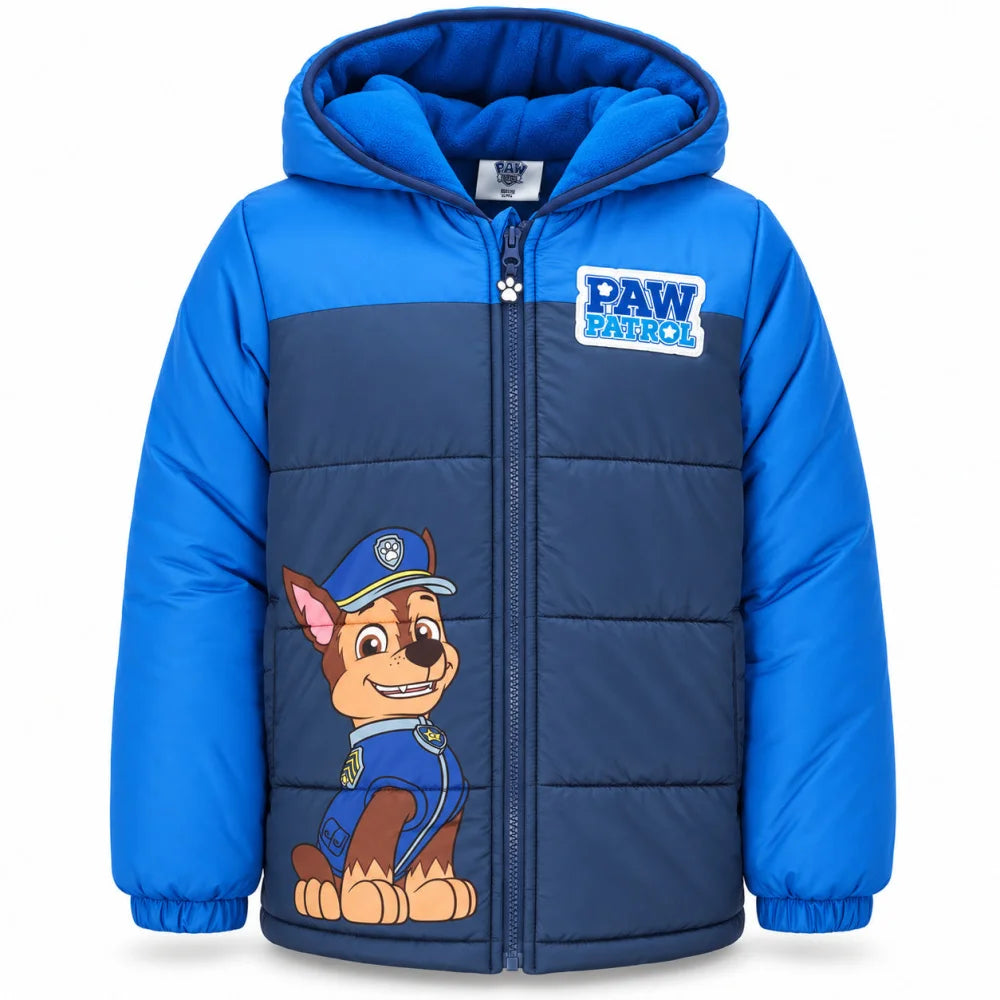 Winterjacke PAW PATROL Kinder Jungen Jacke mit Kapuze Gr. 92 bis 128 - WS-Trend.de