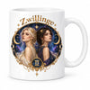 WS-Trend Sternzeichen Tasse Zwillinge mystisch Keramik 330 ml Geschenk
