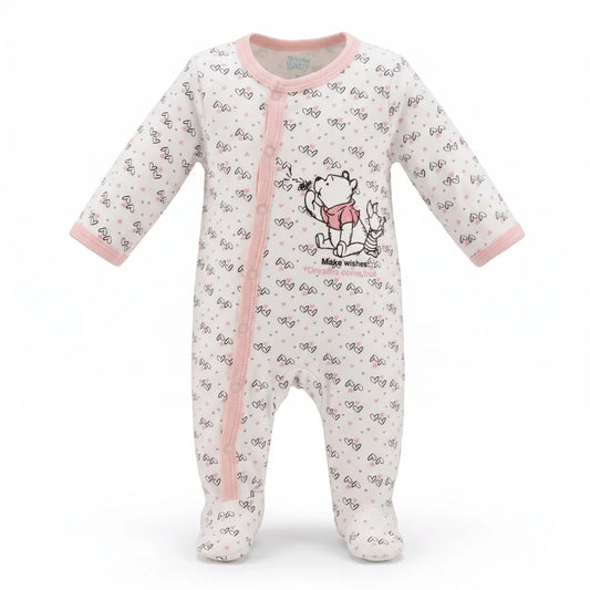 Disney Winnie der Pooh Ferkel Baby Strampler Einteiler Gr. 86 Baumwolle - WS-Trend.de