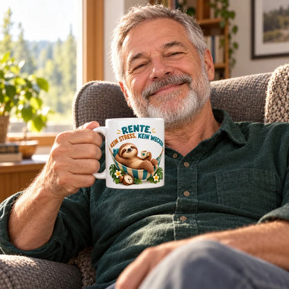 WS-Trend Rente Tasse Keramik 330 ml Spruch Geschenk 10 Motive zur Wahl - WS-Trend.de