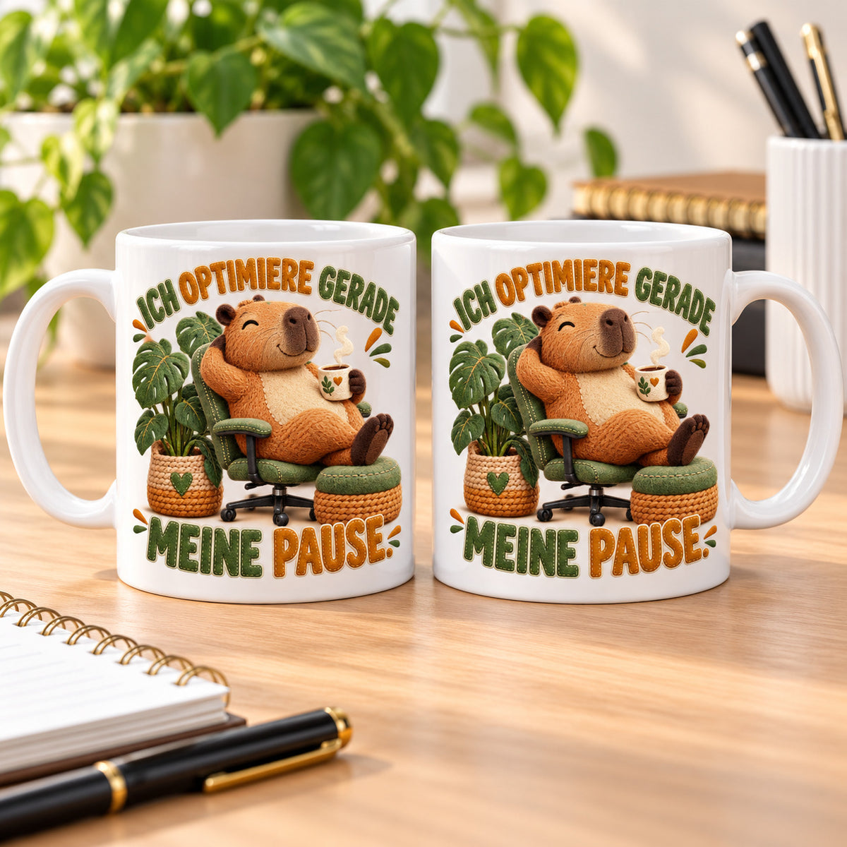 Büro Tasse Keramik 330 ml lustiger Spruch Geschenk Kollegen Homeoffice