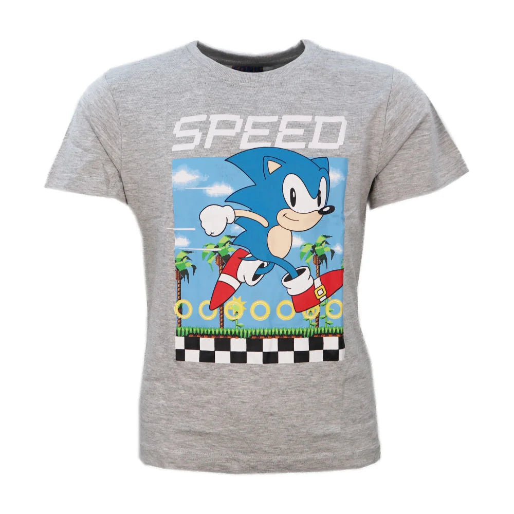 Sega Sonic The Hedgehog Jungen Kinder Pyjama Schlafanzug 104-128 Baumwolle - WS-Trend.de