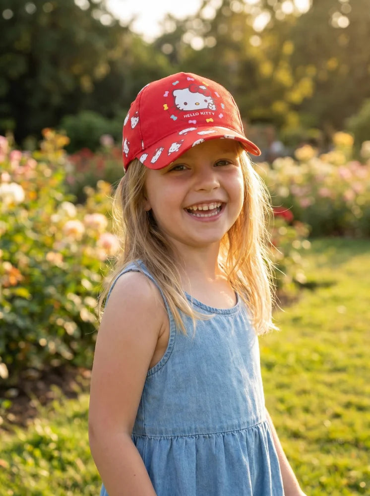 Hello Kitty Kinder Basecap Baseball Kappe und Sonnenbrille Gr. 52-54 - WS-Trend.de
