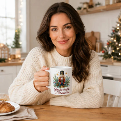 Nussknacker Weihnachtstasse - Geschenk zu Weihnachten - Keramik 330 ml - WS-Trend.de