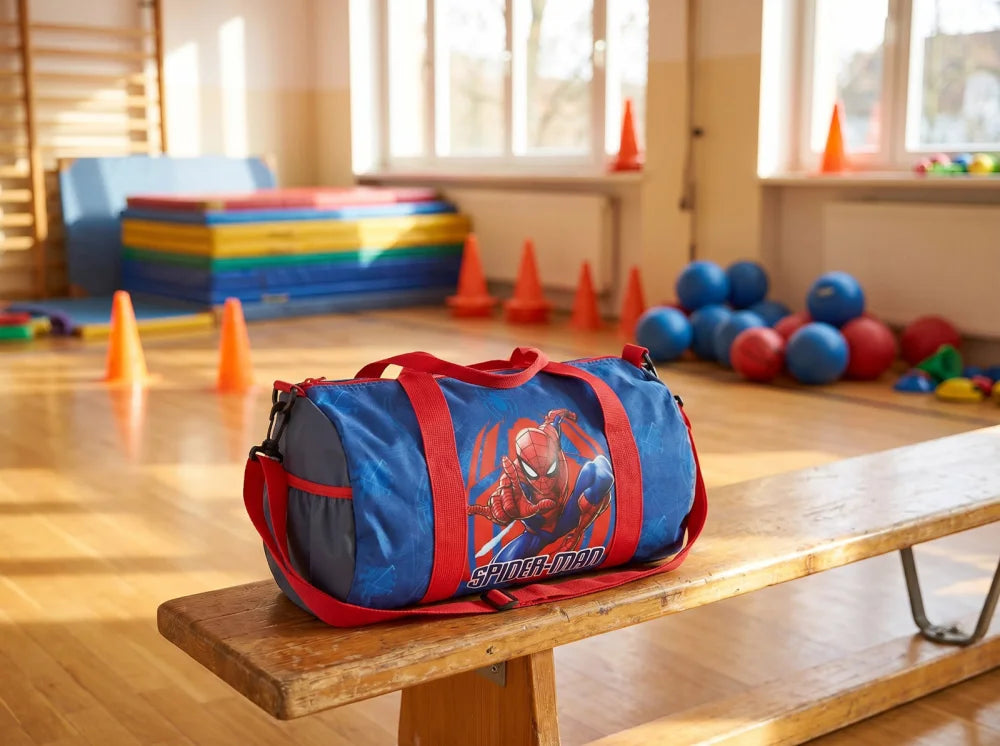 Marvel Spiderman Jungen Sporttasche Tasche Trainigstasche 38x22x18 cm - WS-Trend.de