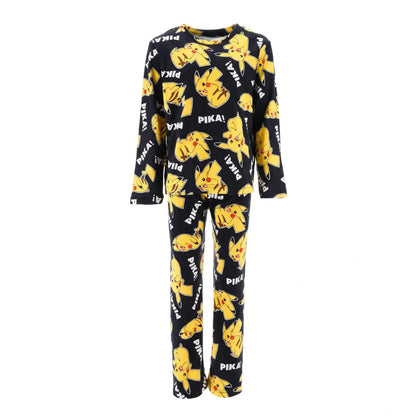 Pokemon Pikachu Kinder Jungen langarm Pyjama Schlafanzug Shirt Hose - WS-Trend.de