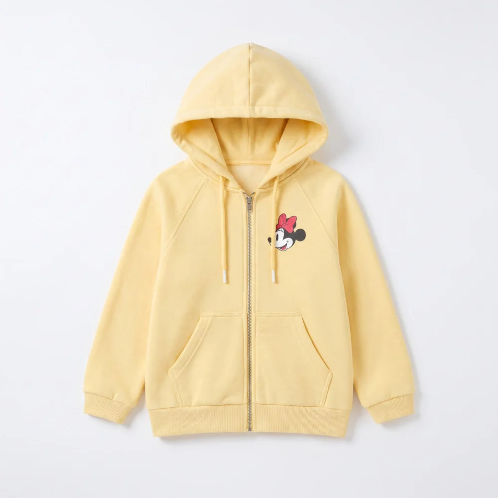 Kapuzenpullover Disney Minnie Maus Kinder Pullover Hoodie Kapuze Gr. 110-122 - WS-Trend.de