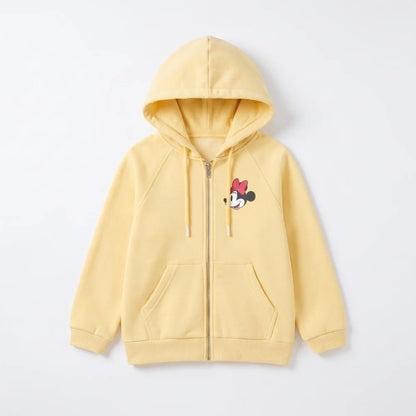 Kapuzenpullover Disney Minnie Maus Kinder Pullover Hoodie Kapuze Gr. 110-122 - WS-Trend.de