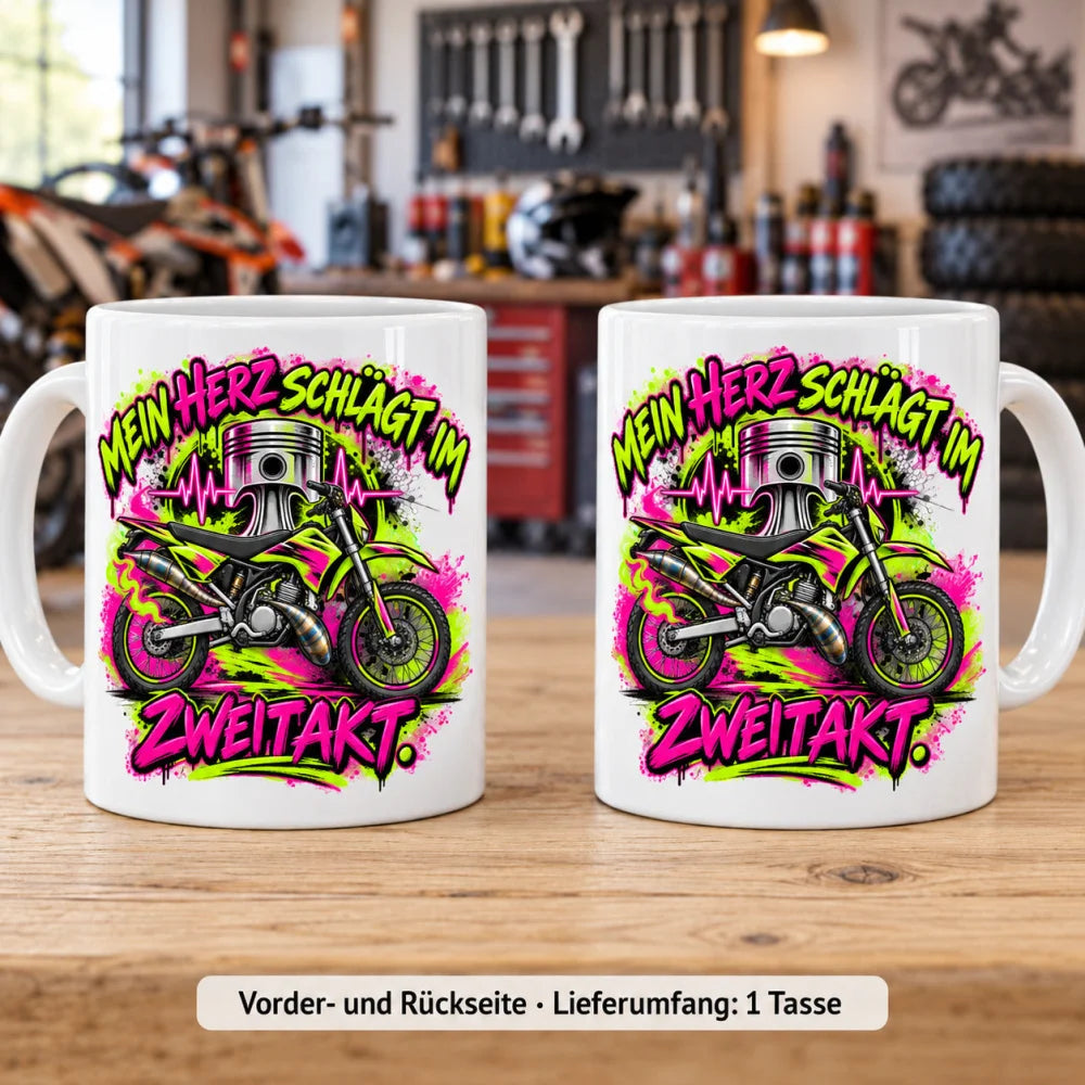 WS-Trend Biker Tasse Keramik 330 ml Spruch Motorrad 10 Motive zur Wahl - WS-Trend.de