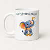 Anti-Stress-Tasse Elefant – geometrischer Keramikbecher 325 ml