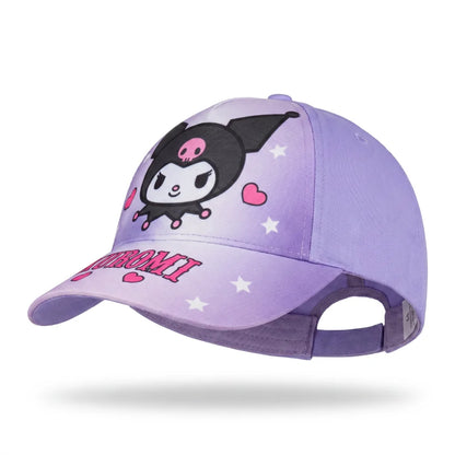 Hello Kitty Kuromi Kinder Basecap Baseball Kappe und Sonnenbrille Gr. 52-54 - WS-Trend.de