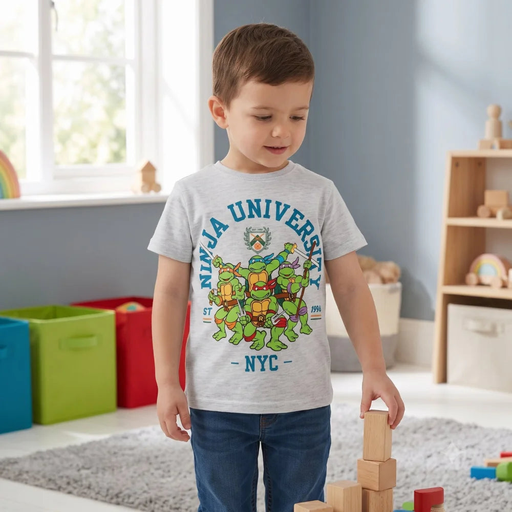 Teenage Mutant Ninja Turtles Kinder Jungen T-Shirt Kurzarm Shirt Gr. 104 - WS-Trend.de