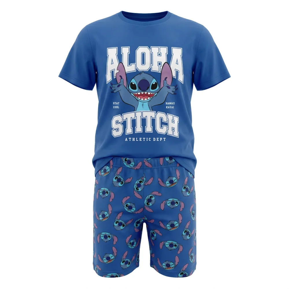 Disney Lilo und Stitch Kinder Jungen Schlafanzug Pyjama Shirt Hose Gr. 98 -128 - WS-Trend.de