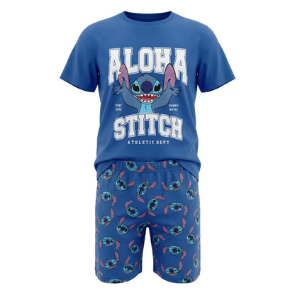 Disney Lilo und Stitch Kinder Jungen Schlafanzug Pyjama Shirt Hose Gr. 98 -128 - WS-Trend.de