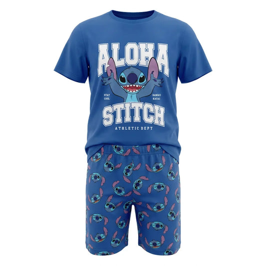 Disney Lilo und Stitch Kinder Jungen Schlafanzug Pyjama Shirt Hose Gr. 98 -128 - WS-Trend.de