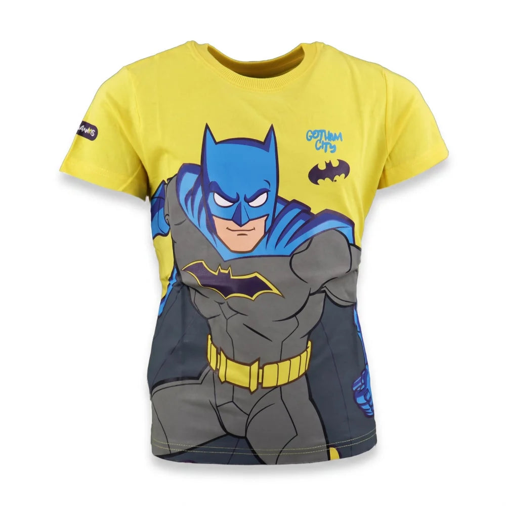 DC Comics Batman T-Shirt Kurzarm Kinder Shirt Gr.128 100% Baumwolle - WS-Trend.de