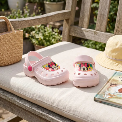 Disney Minnie Maus Kinder Mädchen Clogs Badeschuhe Latschen Gr. 30/31 - WS-Trend.de