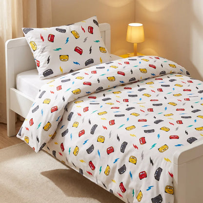 Disney Cars McQueen Babybettwäsche 100x140 + 40x60 cm - WS-Trend.de