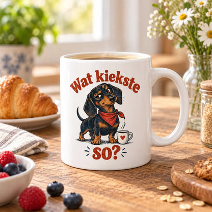 WS-Trend Berliner Dackel Tasse mit Spruch Keramik 330 ml Geschenktasse - WS-Trend.de