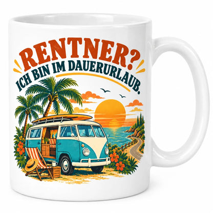 WS-Trend Rente Tasse Keramik 330 ml Spruch Geschenk 10 Motive zur Wahl - WS-Trend.de