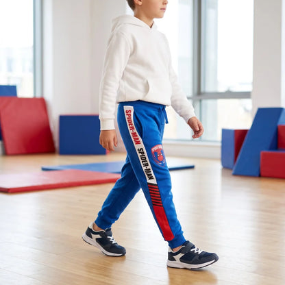 Marvel Spiderman Jungen Kinder Jogginghose Sporthose Hose 128-134 Blau oder Grau - WS-Trend.de