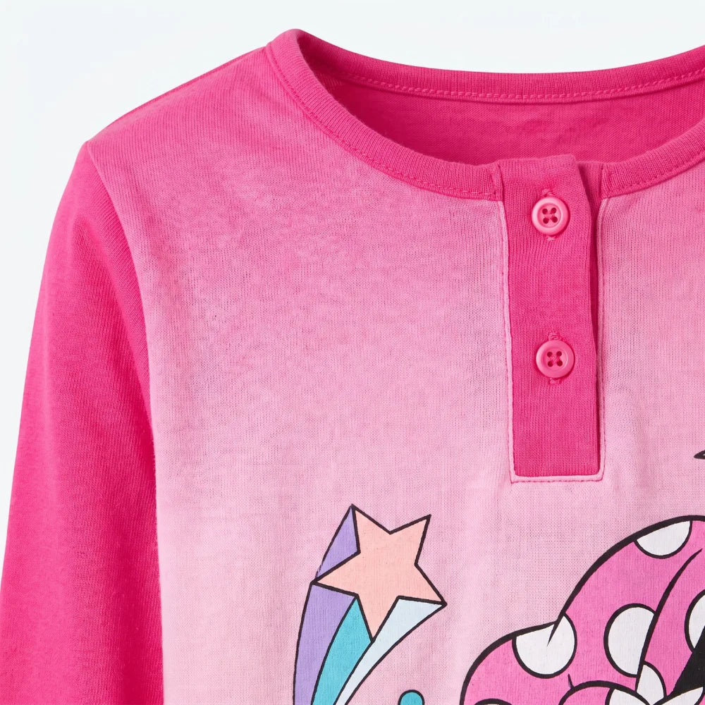 Disney Minnie Maus Mädchen Kinder Schlafanzug Pyjama lang Gr. 98 - 128 - WS-Trend.de