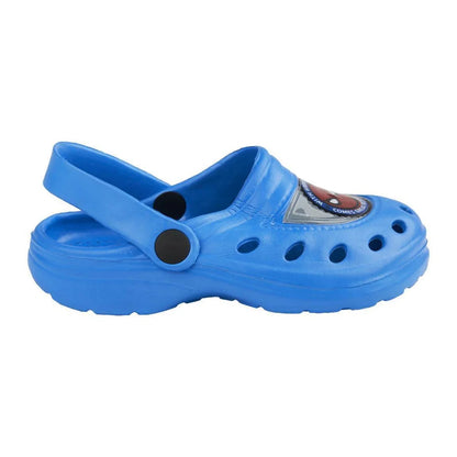Marvel Spiderman Jungen Clogs - Kinder Sandalen Badeschuhe Latschen Gr. 24-25 - WS-Trend.de