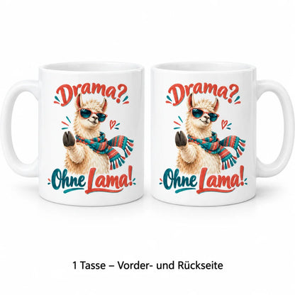 WS-Trend Lama Kaffeetasse lustiger Spruch Keramik 330 ml Geschenktasse - WS-Trend.de